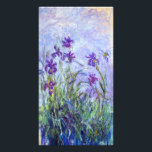Foto Claude Monet - Lilac Irises / Iris Mauves<br><div class="desc">Lilac Irises / Iris Mauves - Claude Monet,  1914-1917</div>