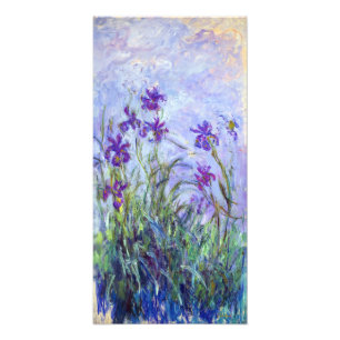 Foto Claude Monet - Lilas Irises / Iris Mauves