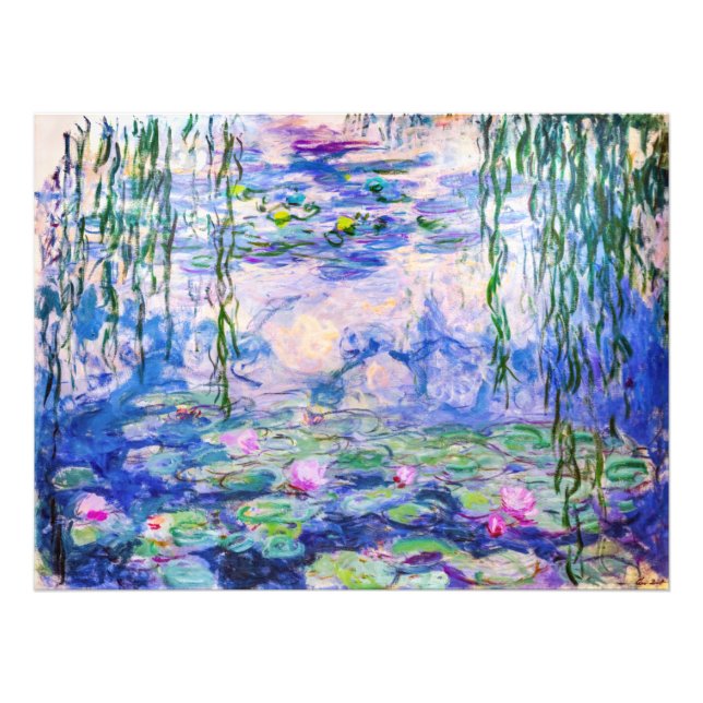 Foto Claude Monet - Lilies de agua / Nympheas 1919 (Frente)