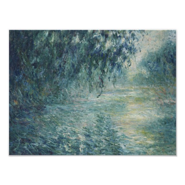 Foto Claude Monet - Mañana en el Sena (Frente)