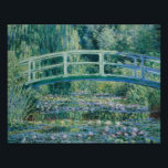 Foto Claude Monet - Nieves por el agua y puente japonés<br><div class="desc">Water Lilies y el Puente Japonés por Claude Monet, 1899. Claude Monet fue fundador de la pintura impresionista francesa, y el profesional más consistente y prolífico de la filosofía del movimiento de expresar las propias percepciones antes que la naturaleza, especialmente cuando se aplicaba a la pintura de paisaje al aire...</div>