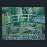Foto Claude Monet - Nieves por el agua y puente japonés<br><div class="desc">Water Lilies y el Puente Japonés por Claude Monet, 1899. Claude Monet fue fundador de la pintura impresionista francesa, y el profesional más consistente y prolífico de la filosofía del movimiento de expresar las propias percepciones antes que la naturaleza, especialmente cuando se aplicaba a la pintura de paisaje al aire...</div>