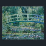 Foto Claude Monet - Nieves por el agua y puente japonés<br><div class="desc">Water Lilies y el Puente Japonés por Claude Monet, 1899. Claude Monet fue fundador de la pintura impresionista francesa, y el profesional más consistente y prolífico de la filosofía del movimiento de expresar las propias percepciones antes que la naturaleza, especialmente cuando se aplicaba a la pintura de paisaje al aire...</div>