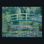 Foto Claude Monet - Nieves por el agua y puente japonés<br><div class="desc">Water Lilies y el Puente Japonés por Claude Monet, 1899. Claude Monet fue fundador de la pintura impresionista francesa, y el profesional más consistente y prolífico de la filosofía del movimiento de expresar las propias percepciones antes que la naturaleza, especialmente cuando se aplicaba a la pintura de paisaje al aire...</div>