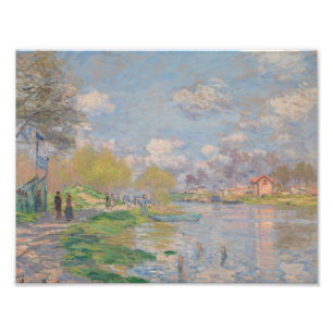 Foto Claude Monet - Primavera por el Sena