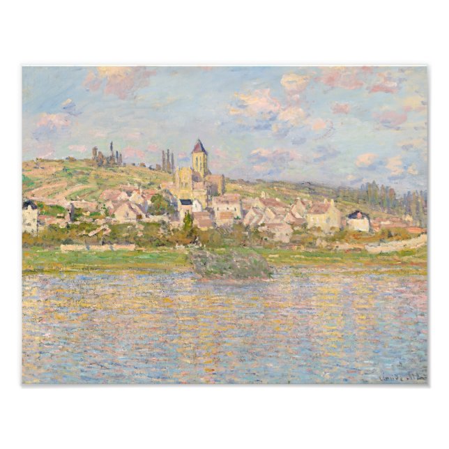 Foto Claude Monet - Vétheuil (Frente)