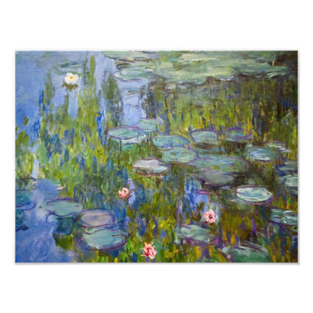 Foto Claude Monet Water Lilies (Frente)