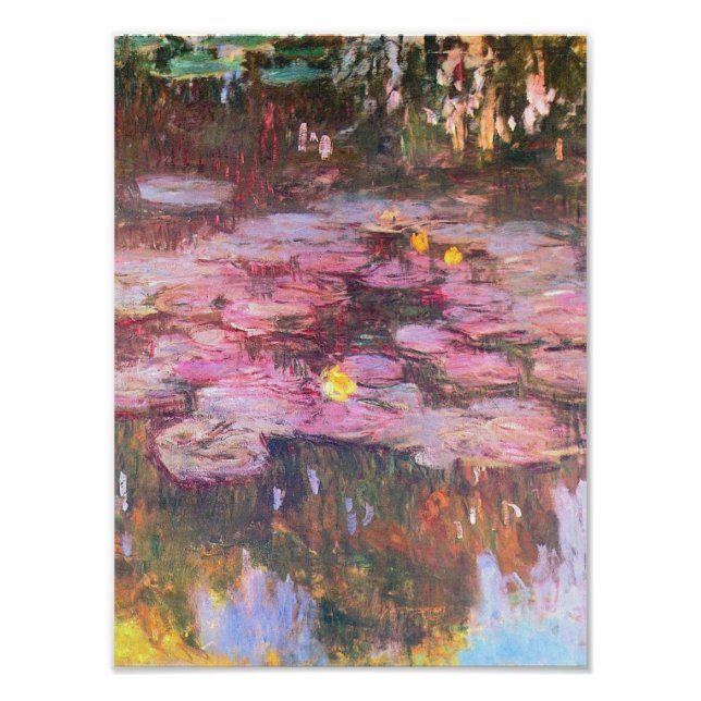 Foto Claude Monet - Water Lilies 1917 (Frente)