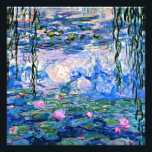 Foto Claude Monet - Water Lilies, 1919<br><div class="desc">La famosa pintura de Claude Monet sobre Water Lilies,  1919.</div>
