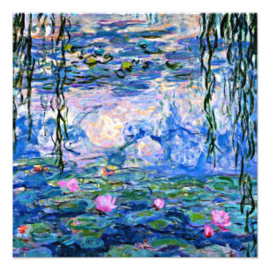 Foto Claude Monet - Water Lilies, 1919