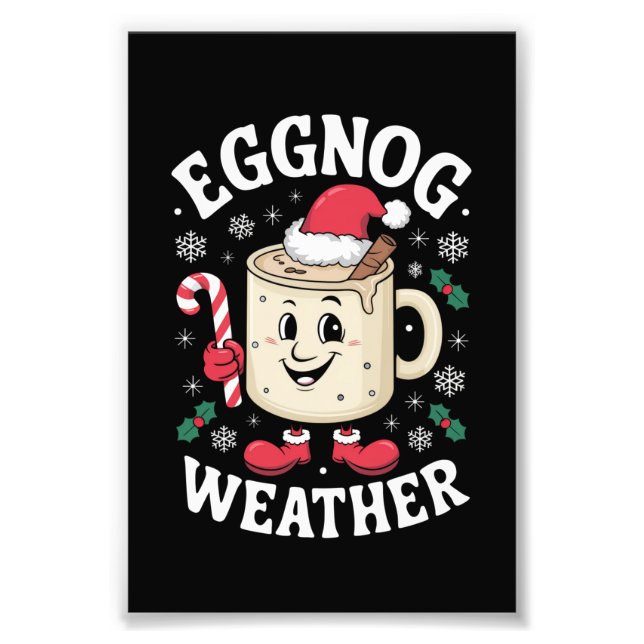 Foto Clima de Rompope Navidad Retro Navidad (Frente)