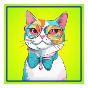Foto Clipart de Ilustracion de gato