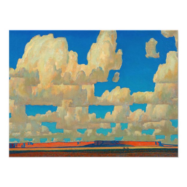 Foto Cloud World de Maynard Dixon (Frente)