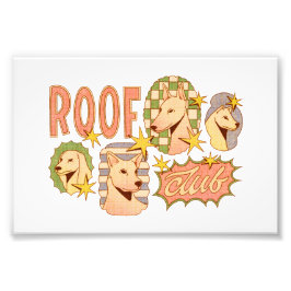 Foto Club de techo / Ilustraciones de perro