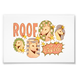 Foto Club de techo / Ilustraciones de perro