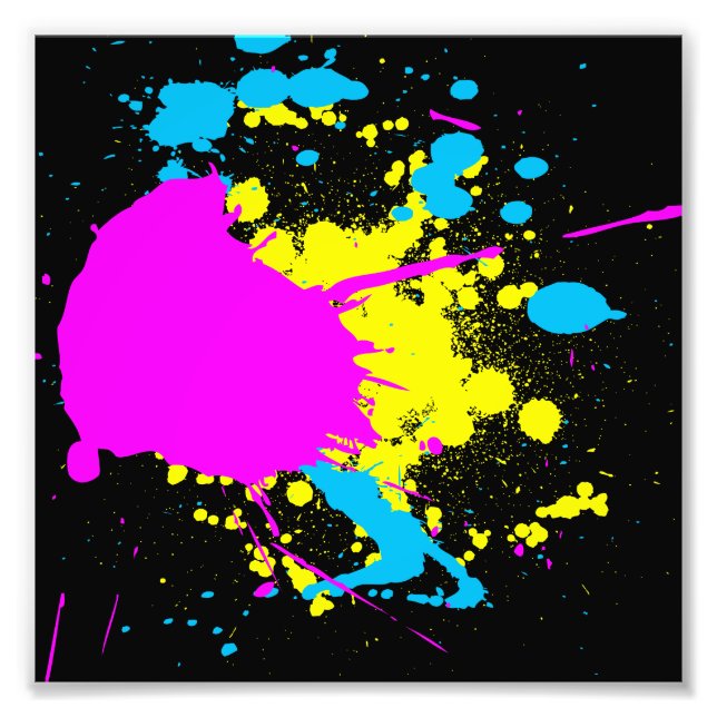 Foto CMYK Splash (Frente)