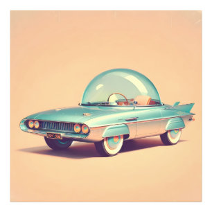 Foto Coche Burbuja Atómica Futurista Lanzaburbujas