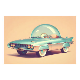 Foto Coche Burbuja Blaster Futurista Atómico