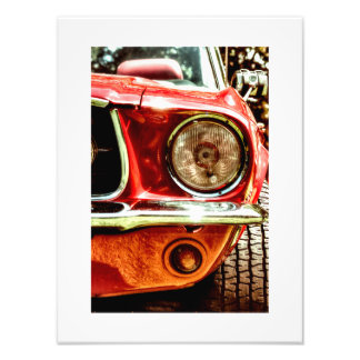 Foto Coches Clásicos Americanos - Rojo (0275)