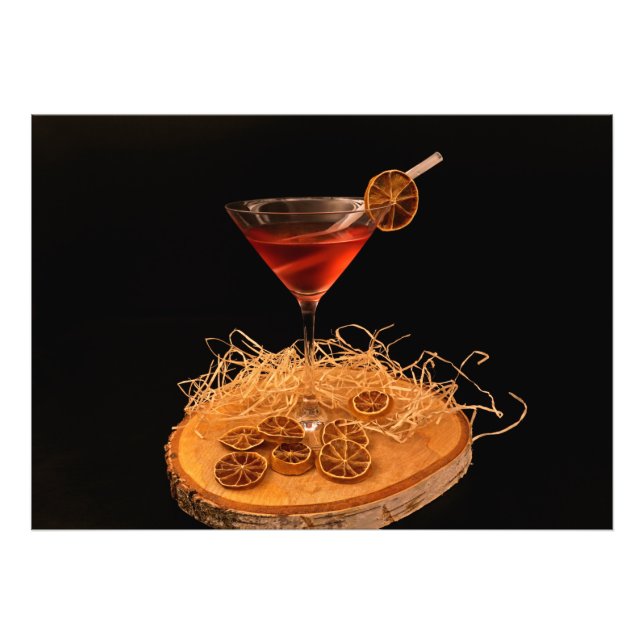 Foto Cocktail Zitrone Granatapfel (Frente)