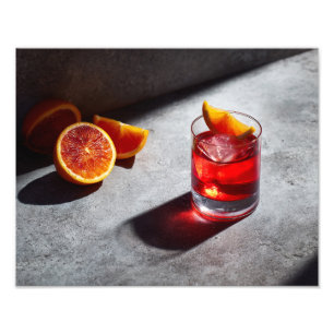 Foto Cóctel de Naranja Sangrienta Juego de Sombras Auda