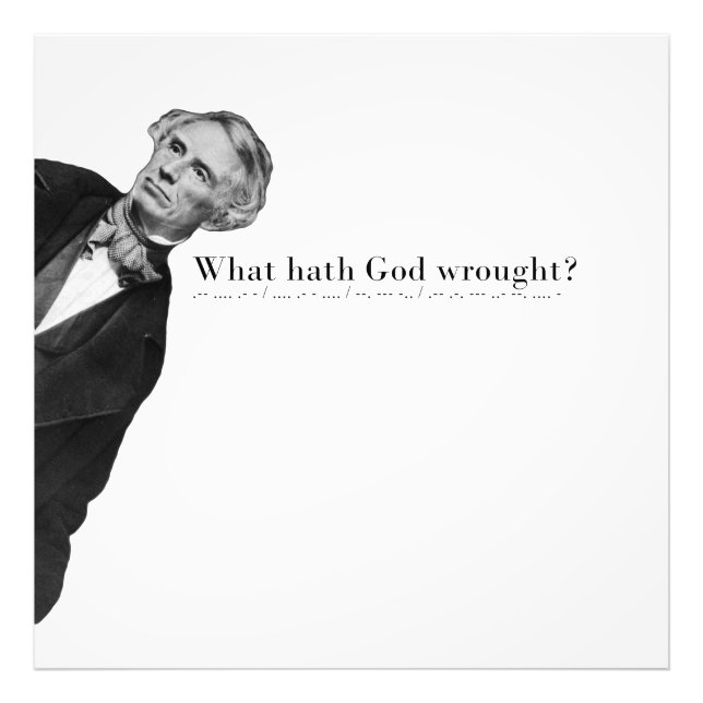 Foto Código de Morse eterno - ¿Qué ha forjado Dios? (Frente)