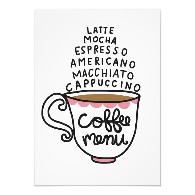 Foto Coffee Lover Coffee Menu (Frente)