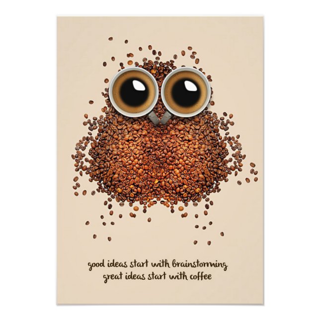 Foto Coffee Lover Coffee Owl (Frente)