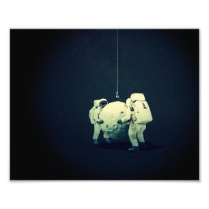 Foto Colgando la luna