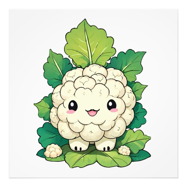 Foto Coliflor Kawaii (Frente)