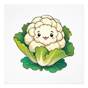 Foto Coliflor Kawaii