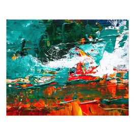 Foto Colisión Tropical Abstracta