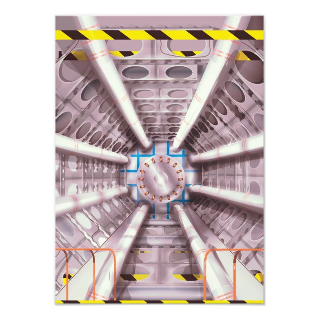 Foto colisionador de partículas LHC (Frente)