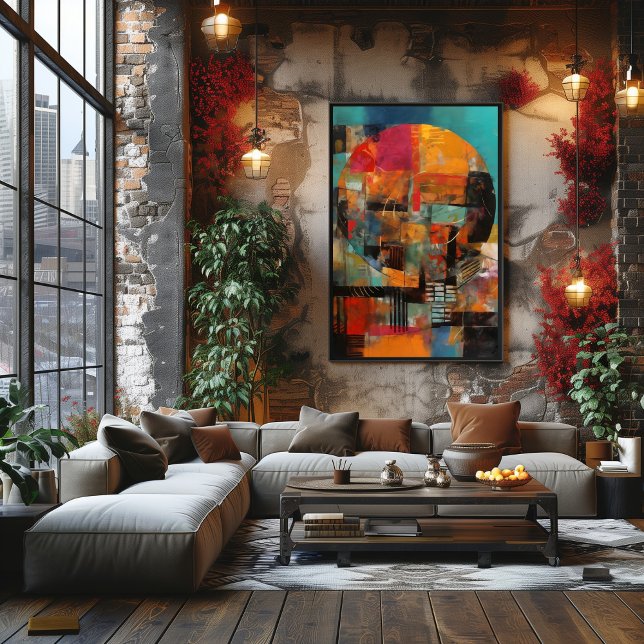 Foto Collage Abstracto de Círculo Geométrico (Subido por el creador)