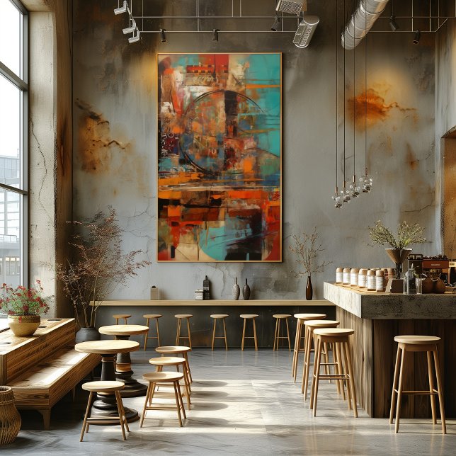 Foto Collage Abstracto de Trazos y Círculos (Subido por el creador)