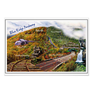 Foto Collage de Blue Ridge Parkway