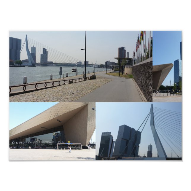 Foto Collage fotográfico Rotterdam 4 (Frente)