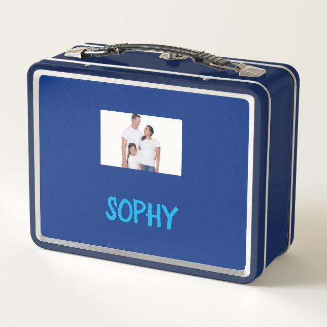 Foto COLLAGE Lunchbox BLUE WHITE To Personalizar (Reverso)