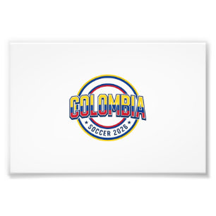 Foto Colombia Fútbol 2026 Fútbol Negrita País Tipografí