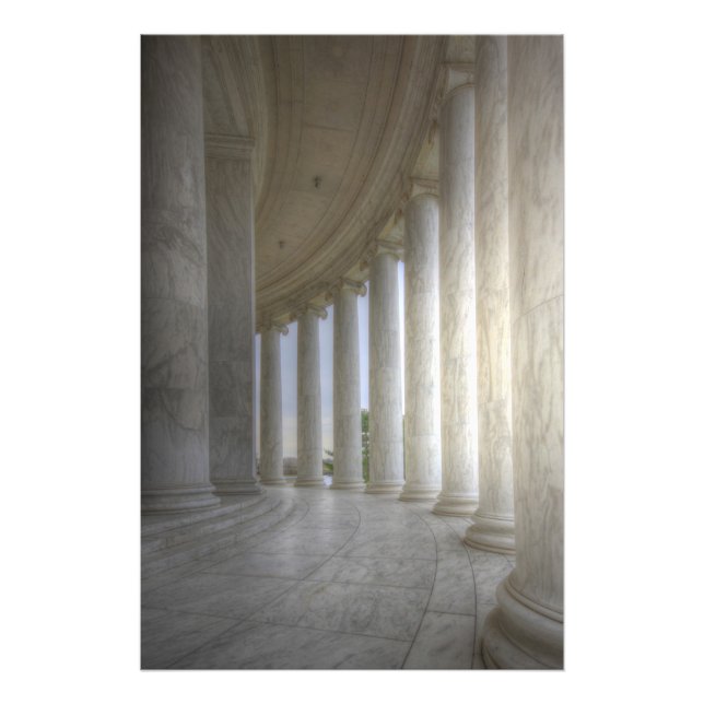 Foto Colonnada circular conmemorativa Thomas Jefferson (Frente)