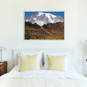 Foto Color de otoño del montaje del Rainier