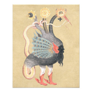 Foto Color del dragón de alquimia