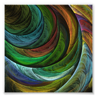 Foto Color Glory Moderno Resumen Patrón de arte elegant