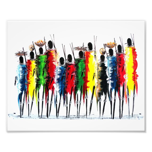 Foto Colores de África (Frente)