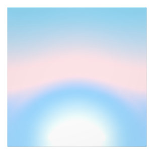 Foto Colores gradiente radial pastel azul y rosa
