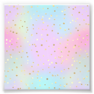 Foto Colores Pastel Azul Rosa Púrpura Pequeño Brillante
