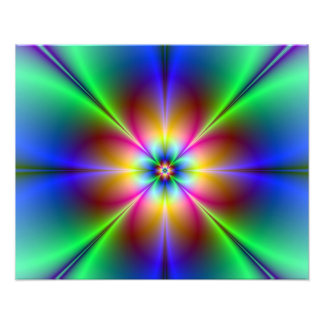 Foto Colorida imagen de Neon Daisy