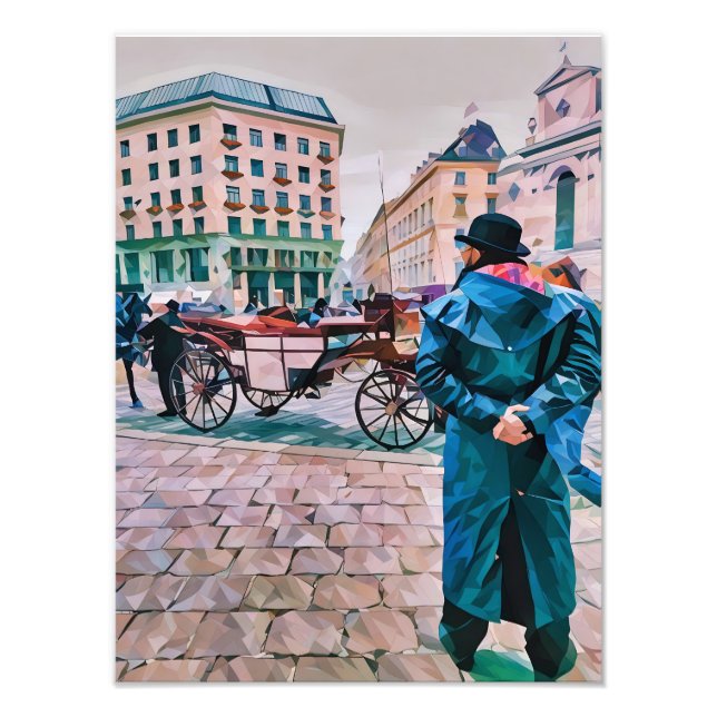 Foto Colorido Ilustracion abstracto de la escena de la  (Frente)