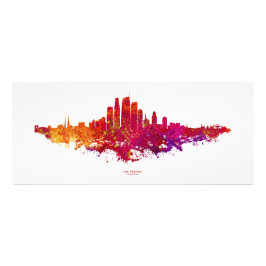 Foto Colorido Skyline de La ciudad de Los Ángeles