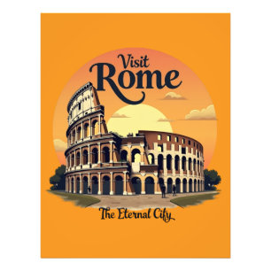 Foto Colosseo Roma Vintage Design